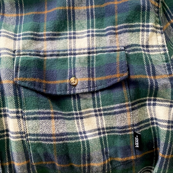Vans Large Green Flannel - Picture 3 of 3